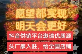 抖音电商供应链管理平台入口官网网页版；抖音供应链平台叫什么名字
