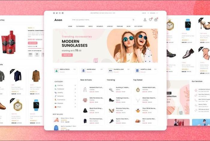 电商网页代码html和CSS；电商网页代码html和css