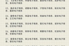 电商公司取名（电商公司取名字参考大全）