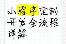 小程序电商定制开发；小程序电商定制开发怎么做