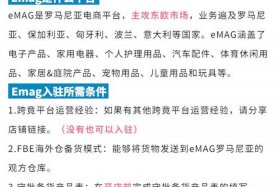 emag电商平台入驻要求；emag如何入驻