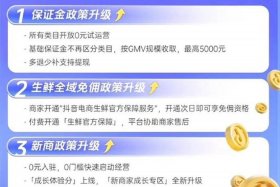 支持0元入驻的类目；什么类目支持0元入驻