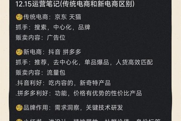 传统电商和新电商的区别 传统电商和新电商的区别在哪