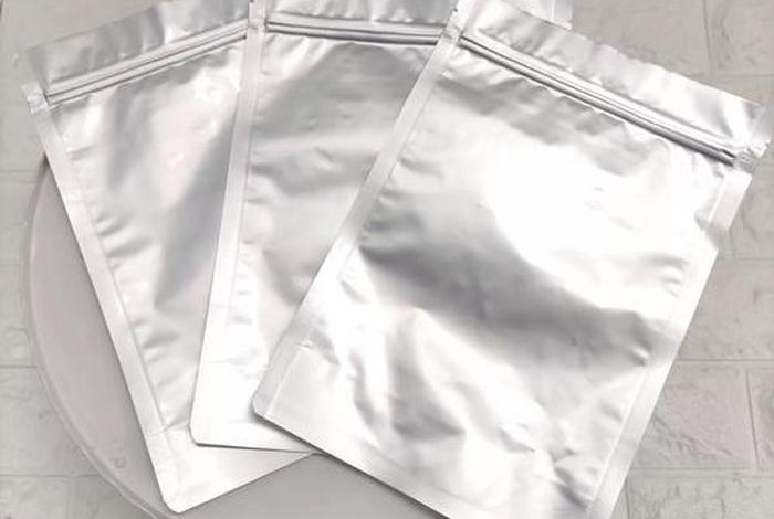 电商款铝箔包装袋，铝箔纸包装袋制作视频
