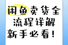 如何做电商新手入门闲鱼 如何做电商新手入门闲鱼赚钱