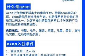 俄罗斯电商平台ozon官网卖家入口；俄罗斯电商平台ozon入驻条件