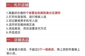 电商怎么开通抖音小店；电商怎么开通抖音小店卖货