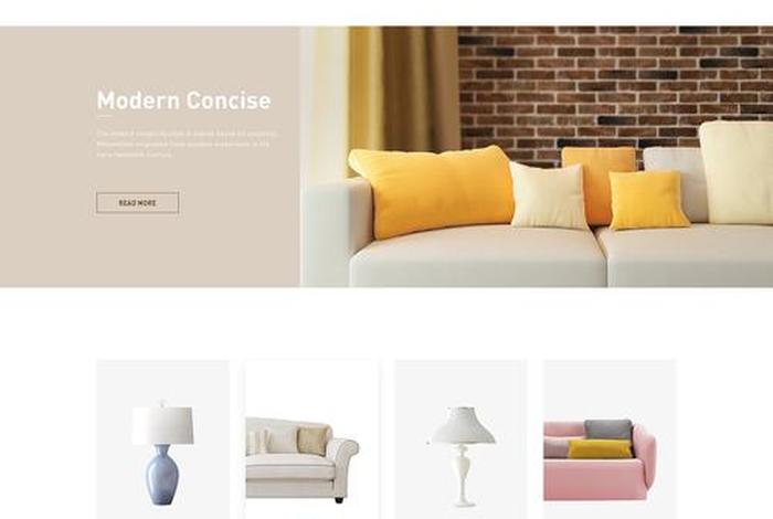 家具电商网页、家具电商网页推荐 家具电商网页、家具电商网页推荐