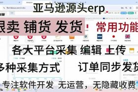 亚马逊erp商品，写亚马逊商品的erp