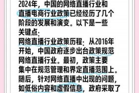 电商主播平台25年10月最新政策、2021电商直播政策