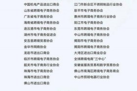 广州跨境电商企业名单，广州跨境电商企业名单查询