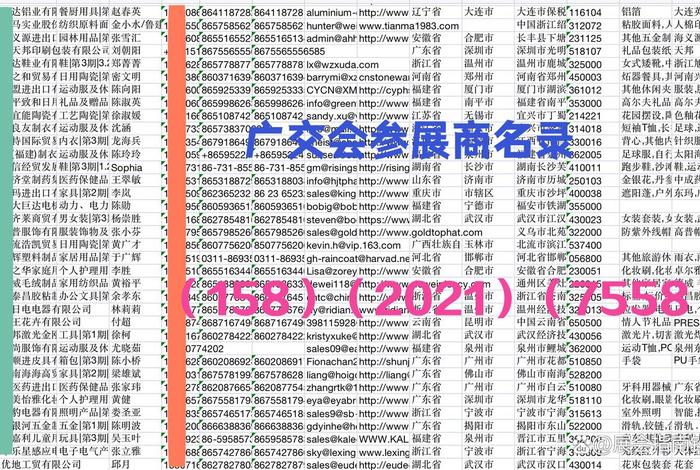 2024广州跨境电商交易会；2024广州跨境电商交易会展商名录