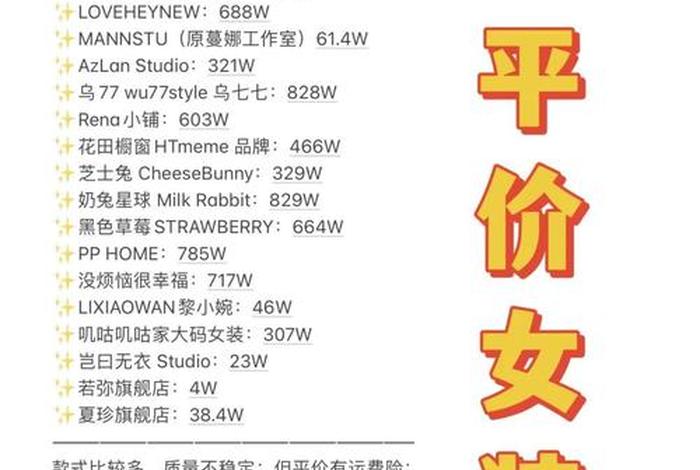 电商名字大全潮流(电商名字大全潮流女装品牌) 电商名字大全潮流(电商名字大全潮流女装品牌)