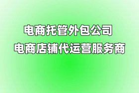 电商外包代运营 电商运营外包公司