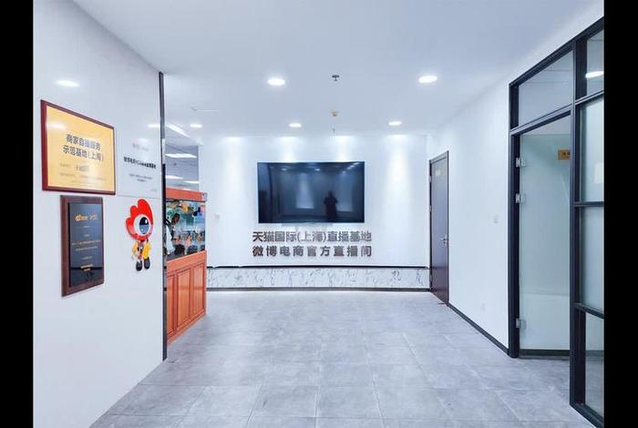 电商直播基地文化墙（电商直播示范基地）