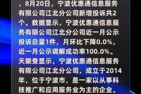 宁波电商投诉电话；宁波电商投诉电话查询