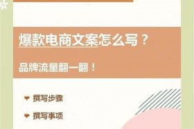 电商平台推广文案（电商平台推广文案模板）