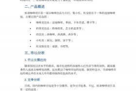 项目商业计划书模板免费 项目商业计划书模板范文