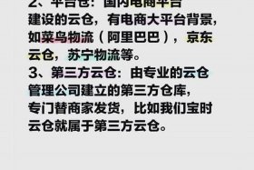 电商云仓是什么操作、电商云仓是什么操作类型