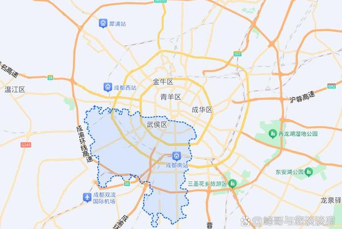 武侯电商产业功能区范围 - 武侯电商产业功能区规划示意图 武侯电商产业功能区范围 - 武侯电商产业功能区规划示意图