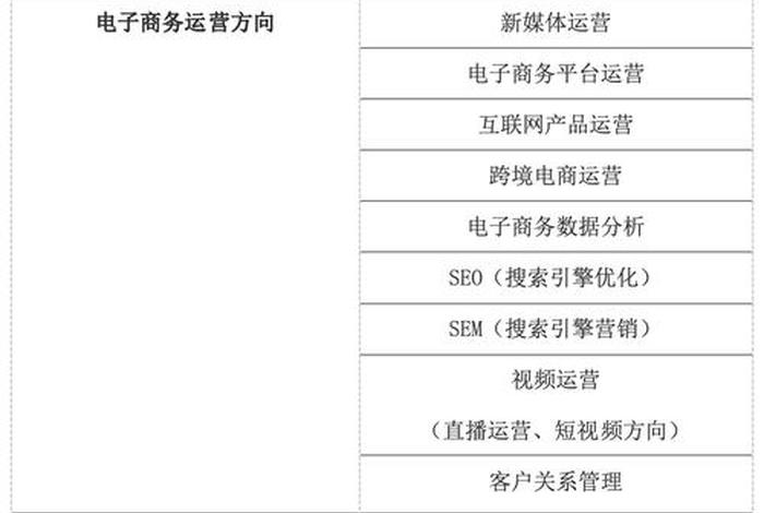 电商人工智能专业，电商人工智能专业就业方向