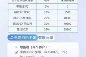 最新电商政策 - 电商征税2025最新政策