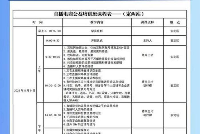 直播电商系统课程;直播电商专业课程 直播电商系统课程;直播电商专业课程