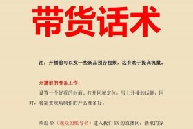 什么是电商带货（什么是电商带货模式）