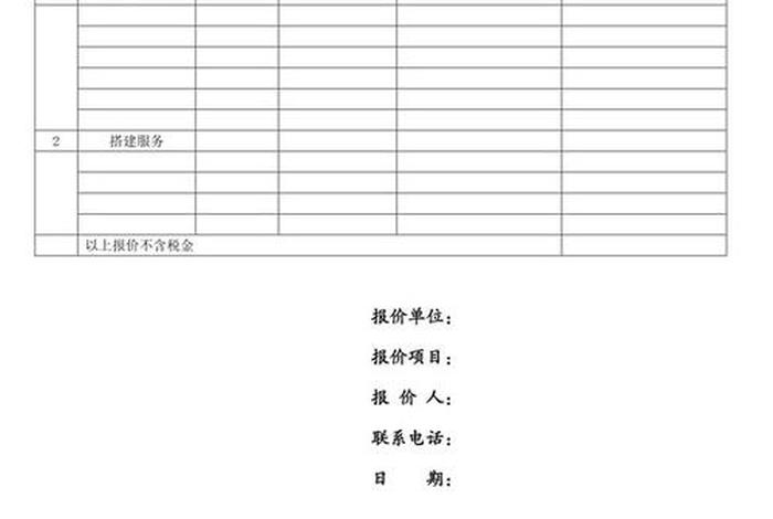 电商服务代运营报价单（电商服务代运营报价单怎么写）