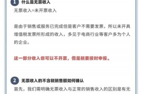 电商无票收入怎么报税、电商无发票成本怎么报税