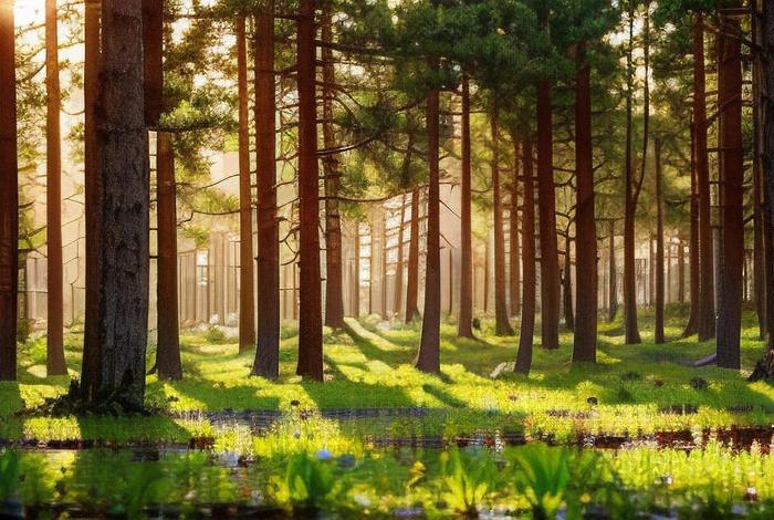 电商森林背景图 - 电商背景图素材 电商森林背景图 - 电商背景图素材