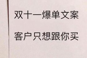 双十一电商促销文案短语；双十一电商促销文案短语怎么写