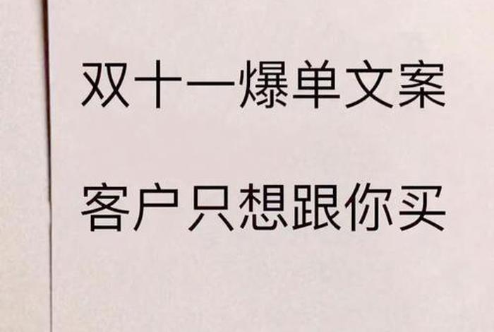 双十一电商促销文案短语；双十一电商促销文案短语怎么写