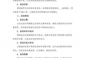 电商营销策划方案范文（电商营销策划方案范文怎么写）