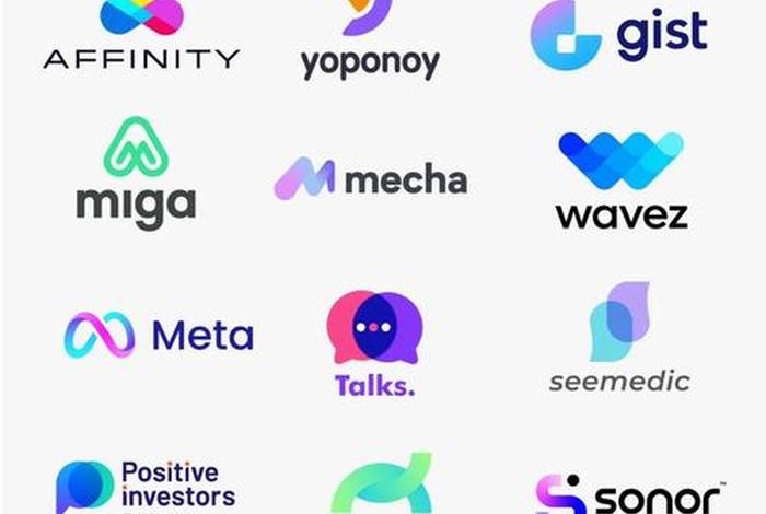 电商logo设计图片 - 电商logo设计图片对称图形大全