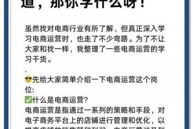 怎么做电商新手入门全免费、怎么做电商新手入门免费课程