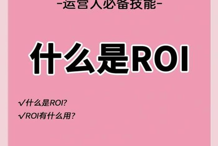 电商说的roi是什么，电商说的roi是什么意思