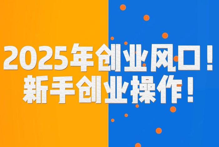 2025最佳创业商机 - 2025年创业项目商机 2025最佳创业商机 - 2025年创业项目商机