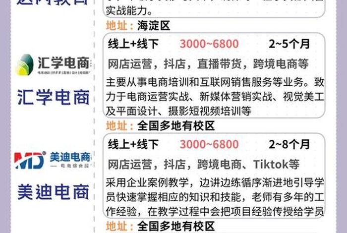 北京电商培训班免费报名附近 - 北京电商培训班免费报名附近有哪些 北京电商培训班免费报名附近 - 北京电商培训班免费报名附近有哪些