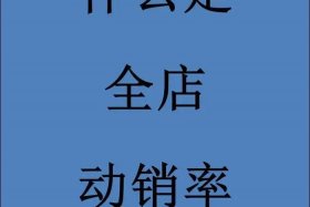 电商动销是什么意思简单来说、电商动销率是什么意思