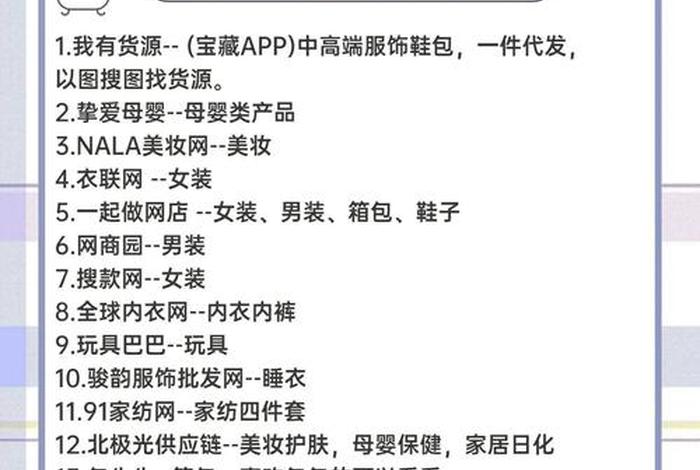 电商的货源网站 - 电商的货源网站有哪些