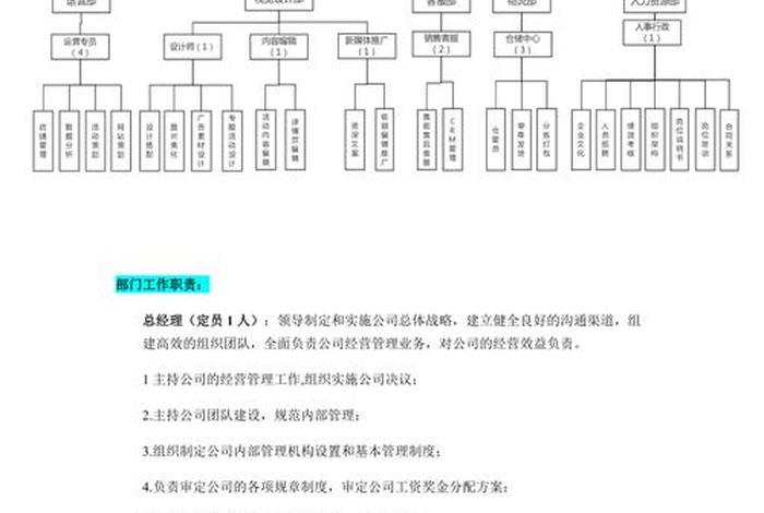 电商部组织架构图(电商部组织架构图怎么做) 电商部组织架构图(电商部组织架构图怎么做)