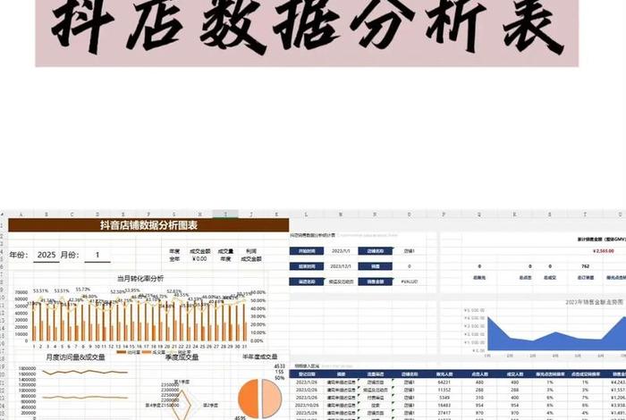 电商平台数据分析平台 抖音电商数据分析平台