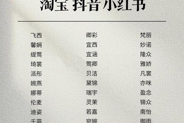 电商抖音名字怎么取 - 电商抖音名字怎么取好听