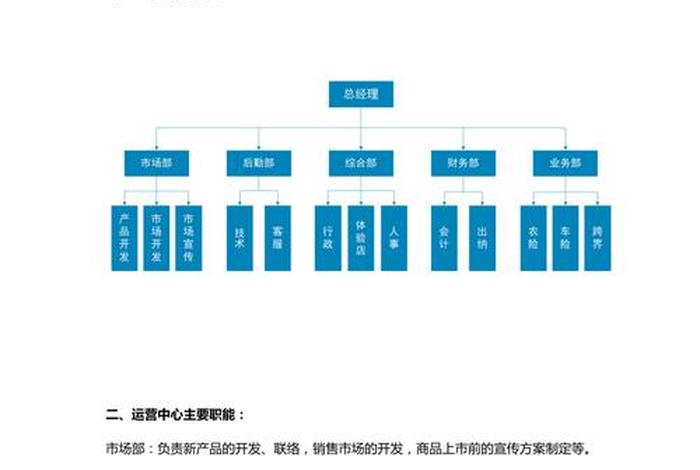 电商部门管理制度及岗位职责;电商部门组织架构及职责 电商部门管理制度及岗位职责;电商部门组织架构及职责
