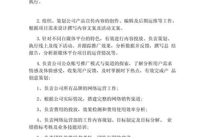电商总监的主要职责，电商总监的主要职责和任务