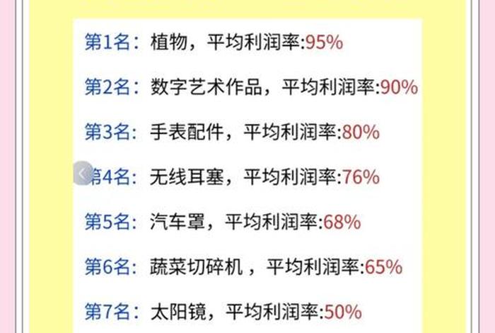 利润高的电商产品 - 利润高的网店产品 利润高的电商产品 - 利润高的网店产品