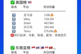 国际电商平台排名 国际电商平台排名前十名