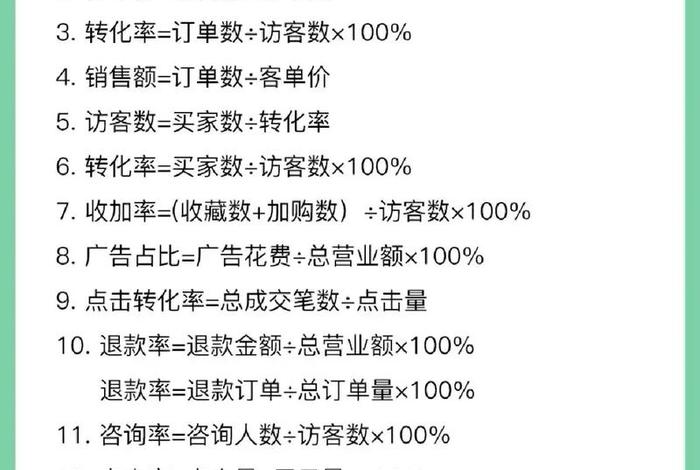 电商加购成本计算公式 电商加购成本计算公式是什么