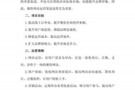 电商平台运营方案计划书（电商平台运营方案计划书模板）